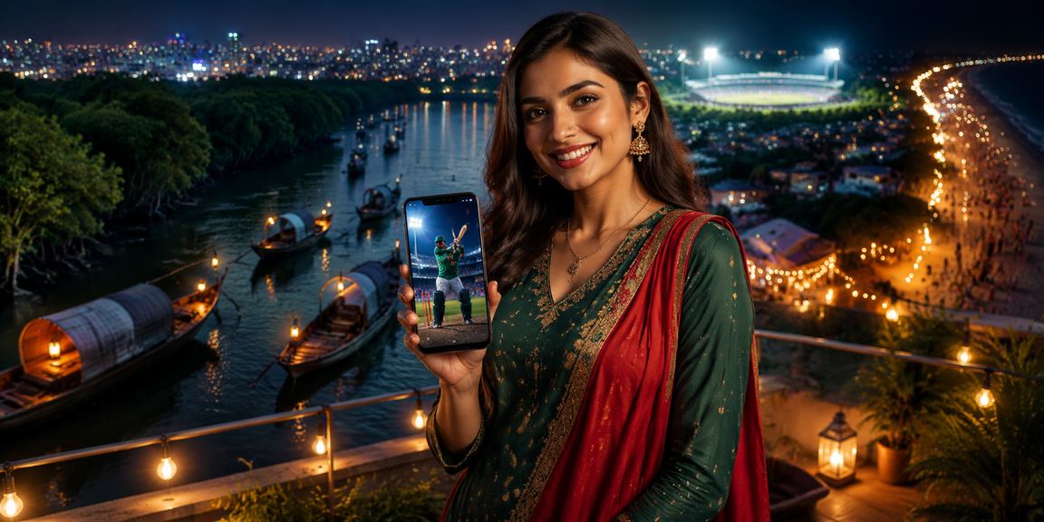 কক্সবাজার সমুদ্র সৈকতে jz187 - এ হাই রোলার ক্রিকেট বেটিং উপভোগ করছেন একজন বাংলাদেশি সদস্য