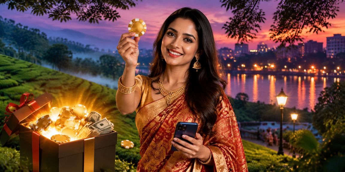 ঢাকায় শাড়ি পরে jz187 মোবাইল ক্যাসিনো উপভোগ করছেন একজন বাংলাদেশি নারী ব্যবহারকারী